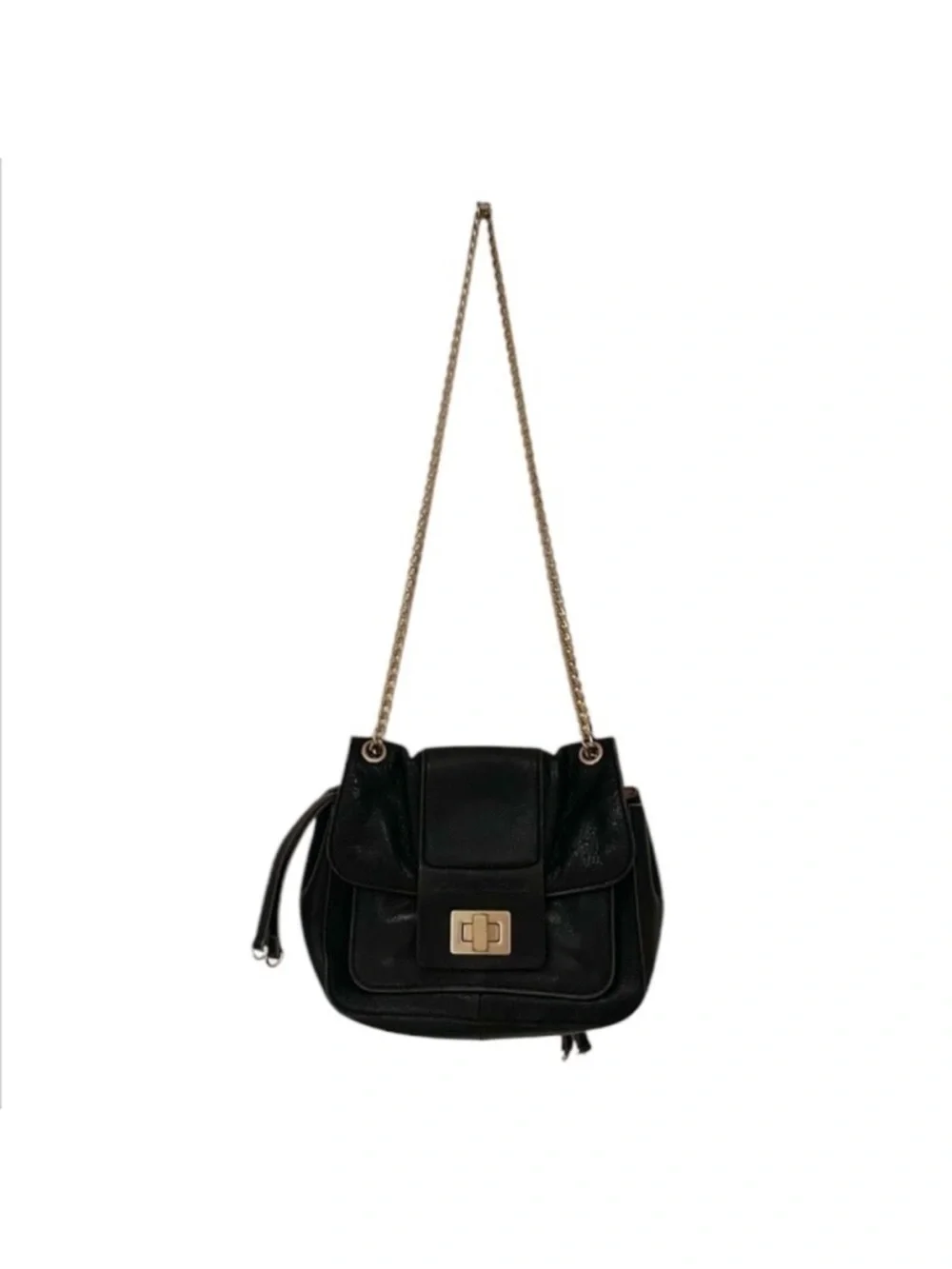 BCBGMaxAzria Leather Chain-Handle Shoulder Bag
